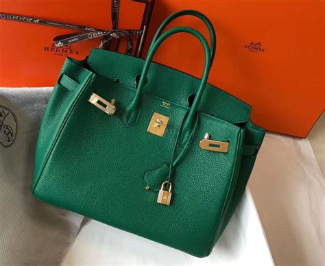 hermes birkin green.